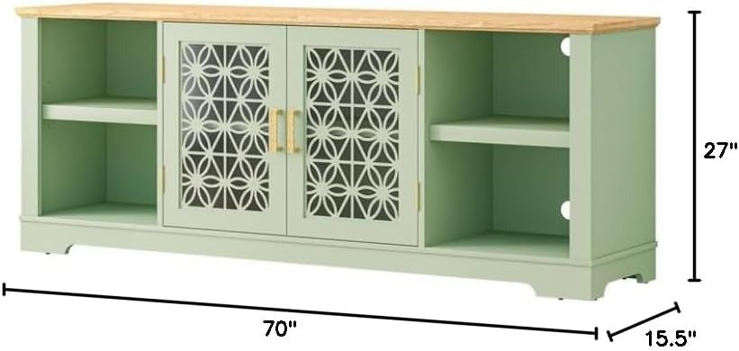 FTS21911 70" TV Stand-Green