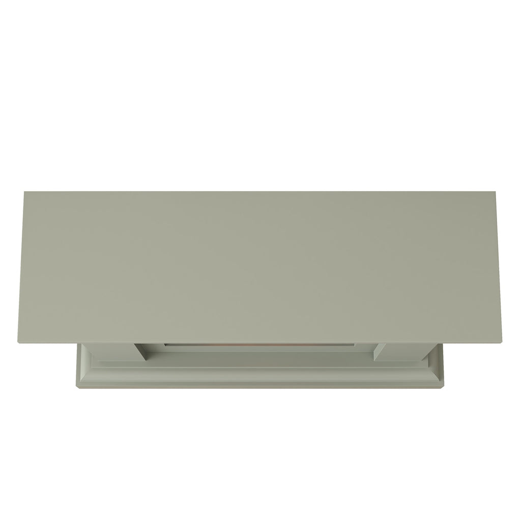 FFP24126 46.5" Electric Fireplace Mantel-Grey