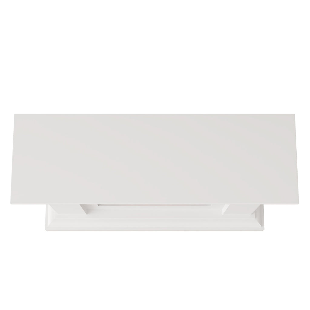 FFP24125 46.5" Electric Fireplace Mantel-White
