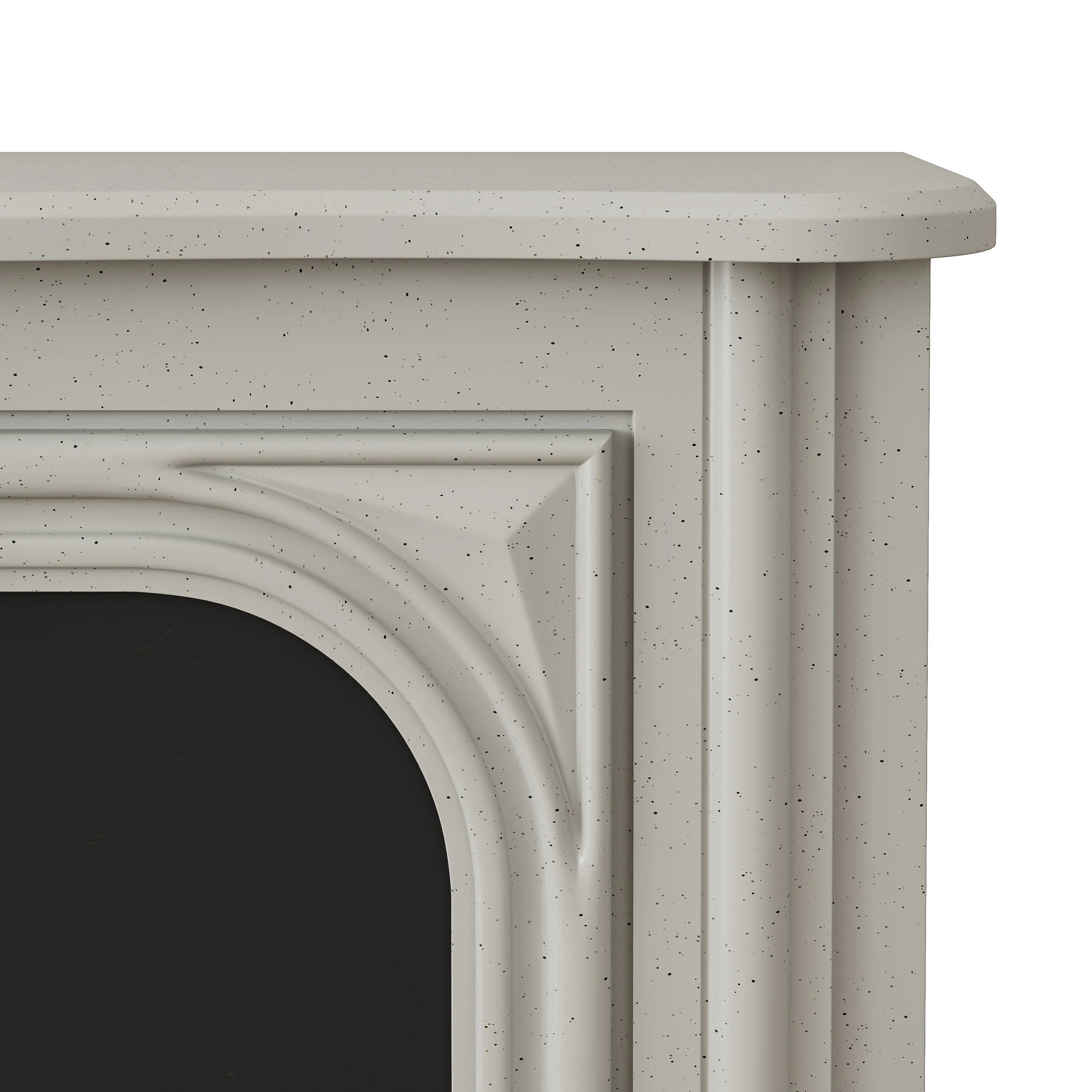 FFP24345 47.5" Electric Fireplace Mantel-Grey