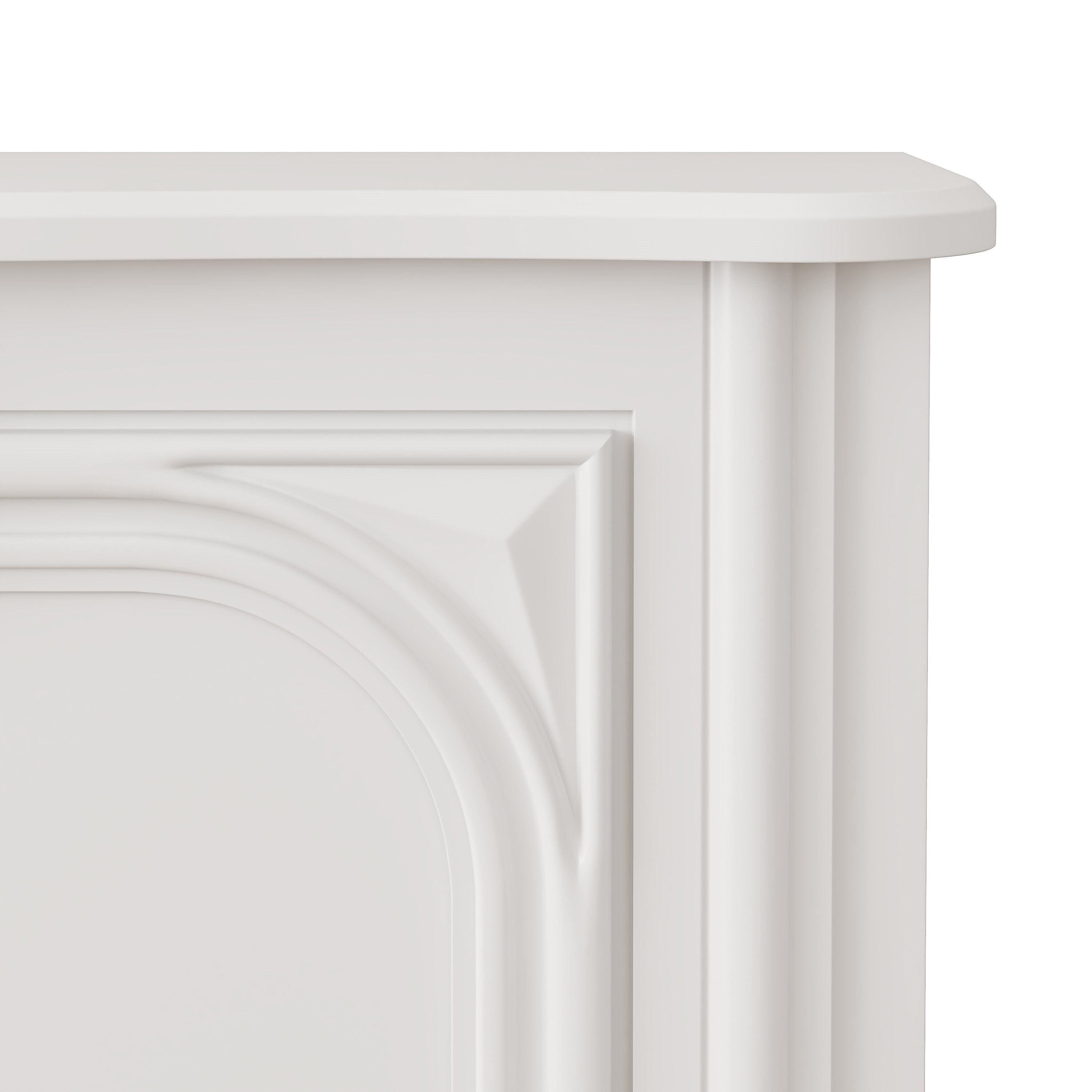FFP24346 47.5" Electric Fireplace Mantel-White