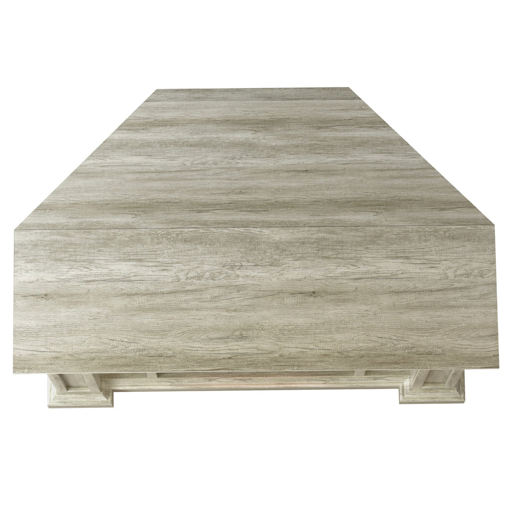 FFP24225 50" Corner Electric Fireplace Mantel-Grey