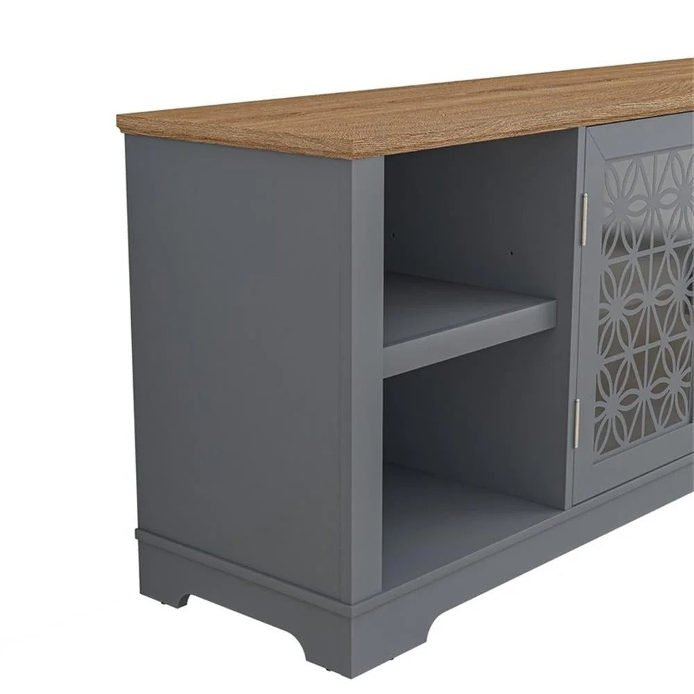 FTS21912 70" TV Stand-Grey