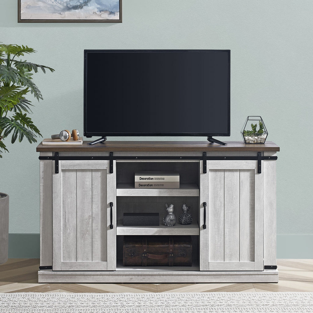 FTS20721 68" TV Stand-Offwhite
