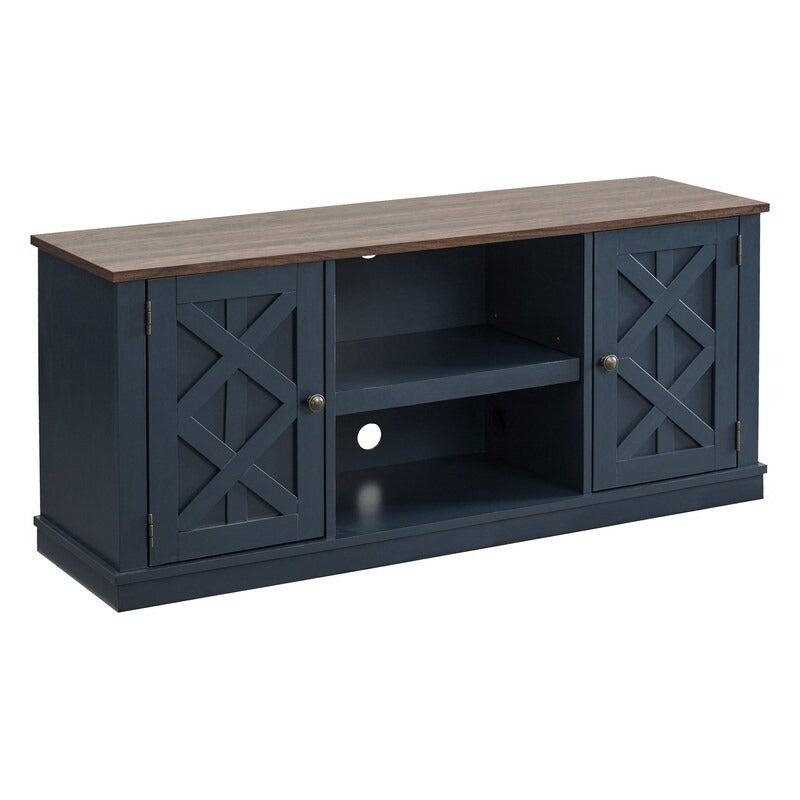 FTS20322 54" TV Stand-Navy