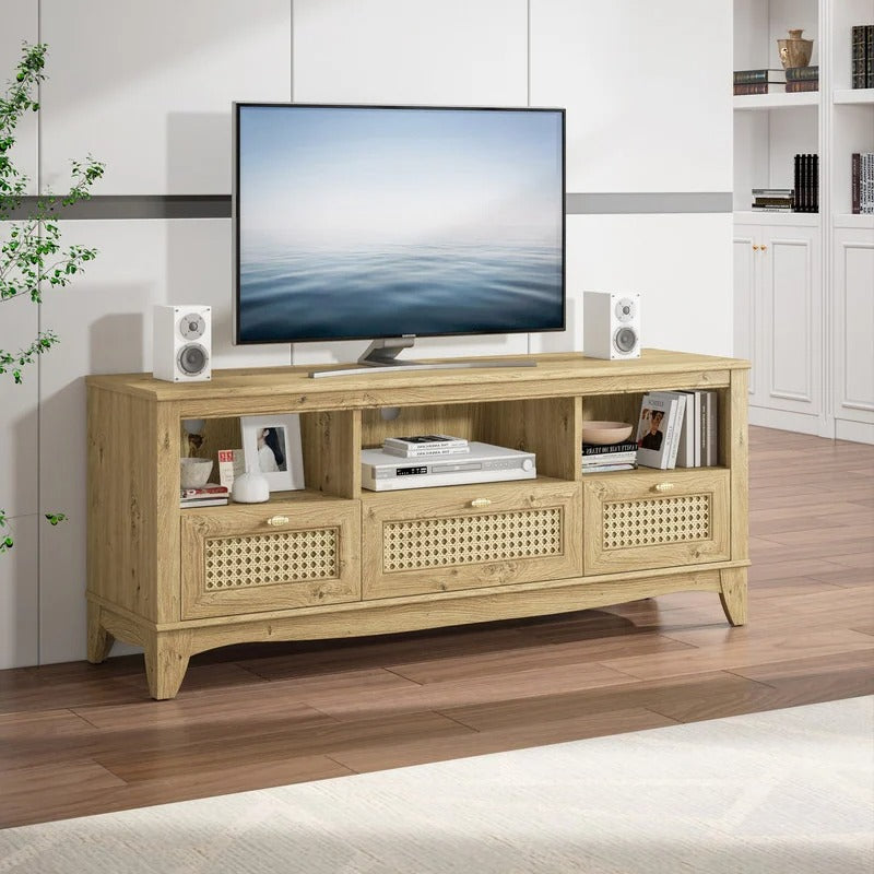 FTS22323 55" TV Stand-Beige