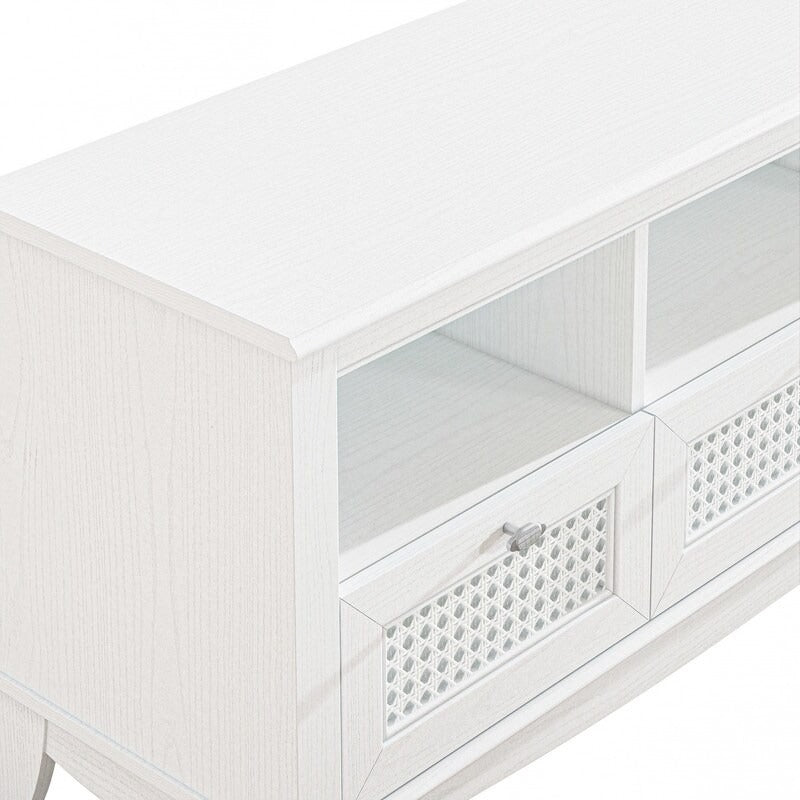 FTS22324 55" TV Stand-White