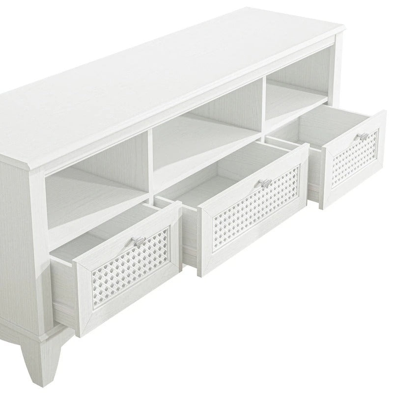 FTS22324 55" TV Stand-White