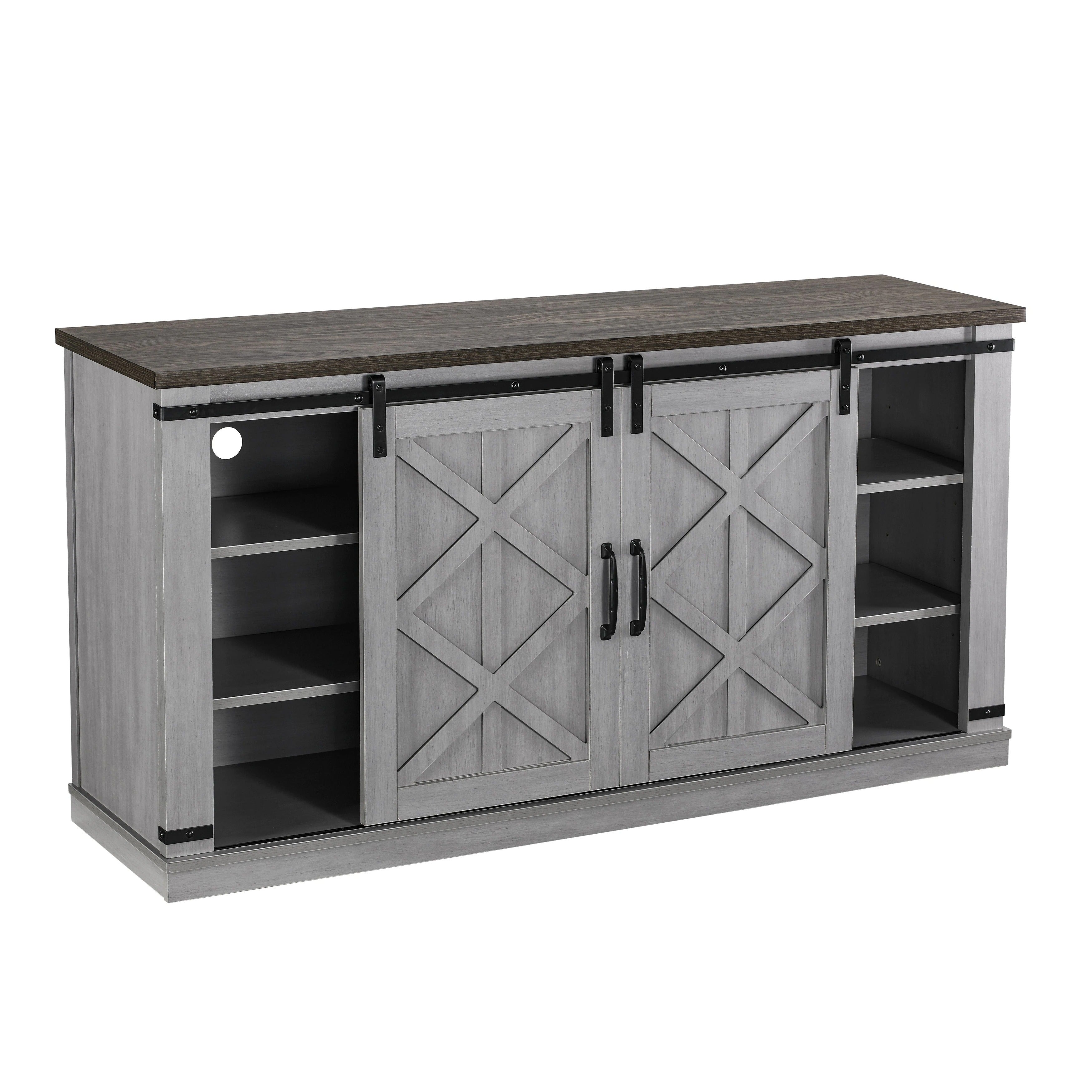FTS20333 58" TV Stand-Grey