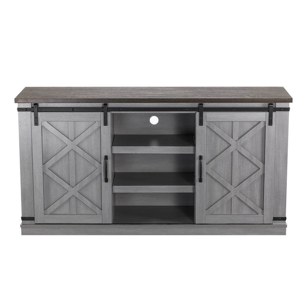 FTS20333 58" TV Stand-Grey