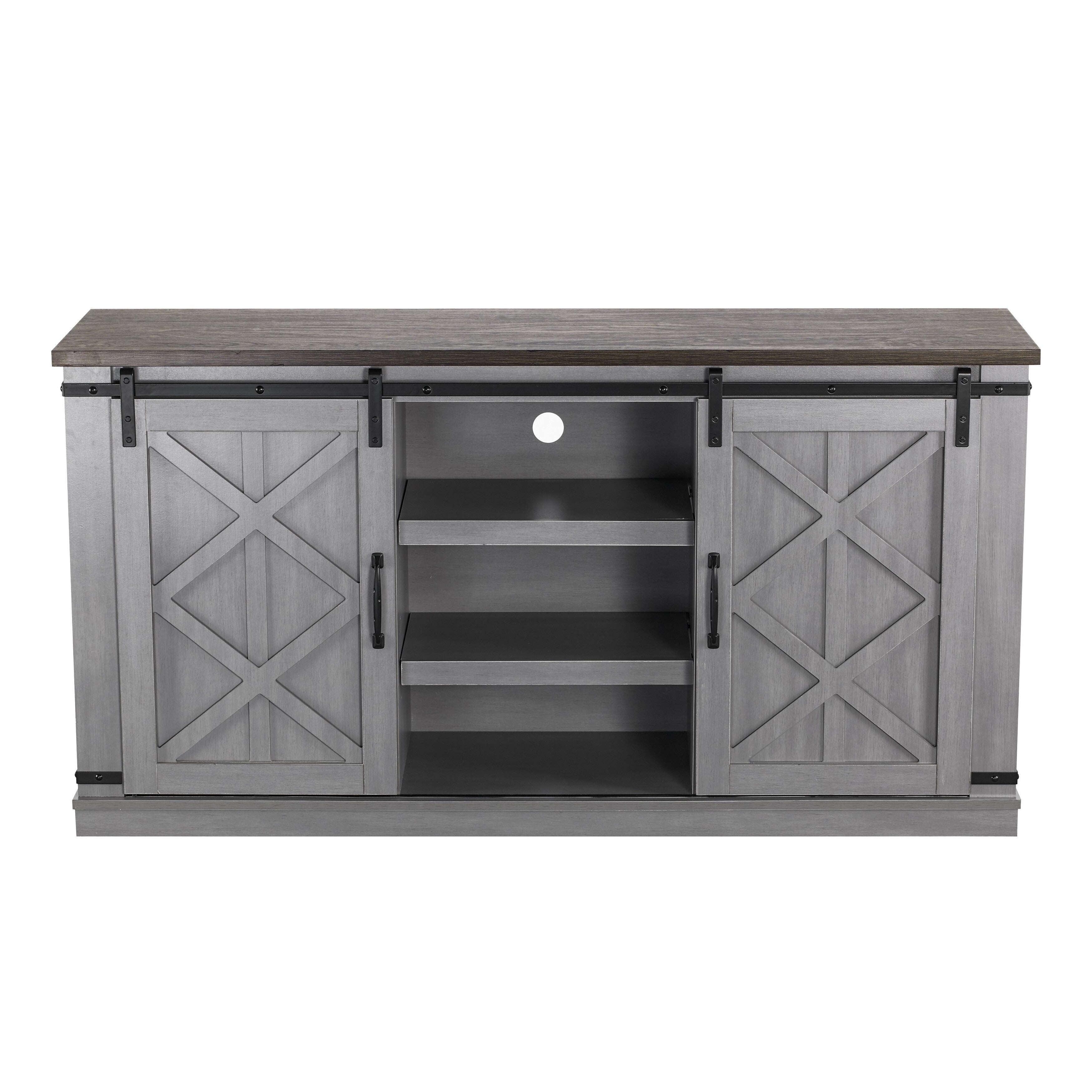 FTS20333 58" TV Stand-Grey