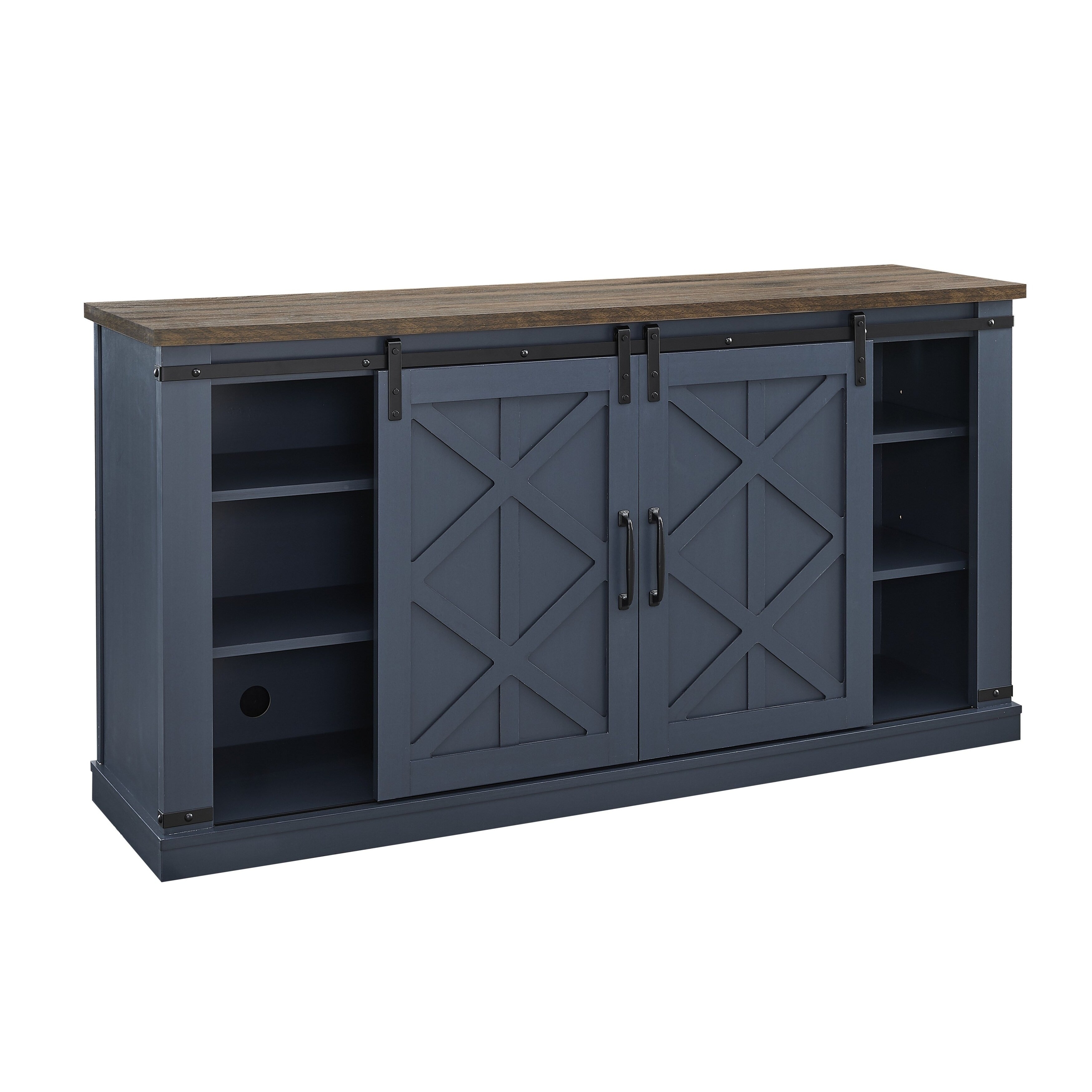 FTS20332 58" TV Stand-Blue