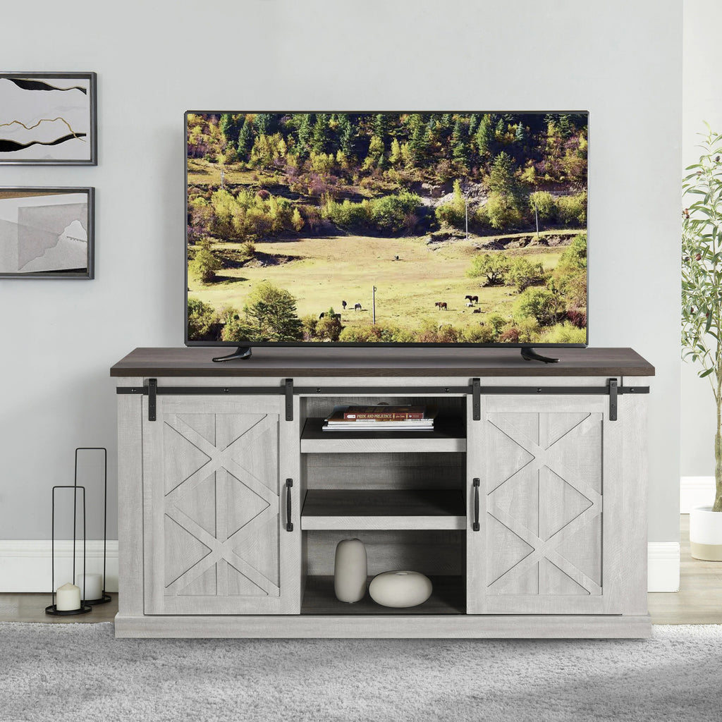 FTS20334 58" TV Stand-White