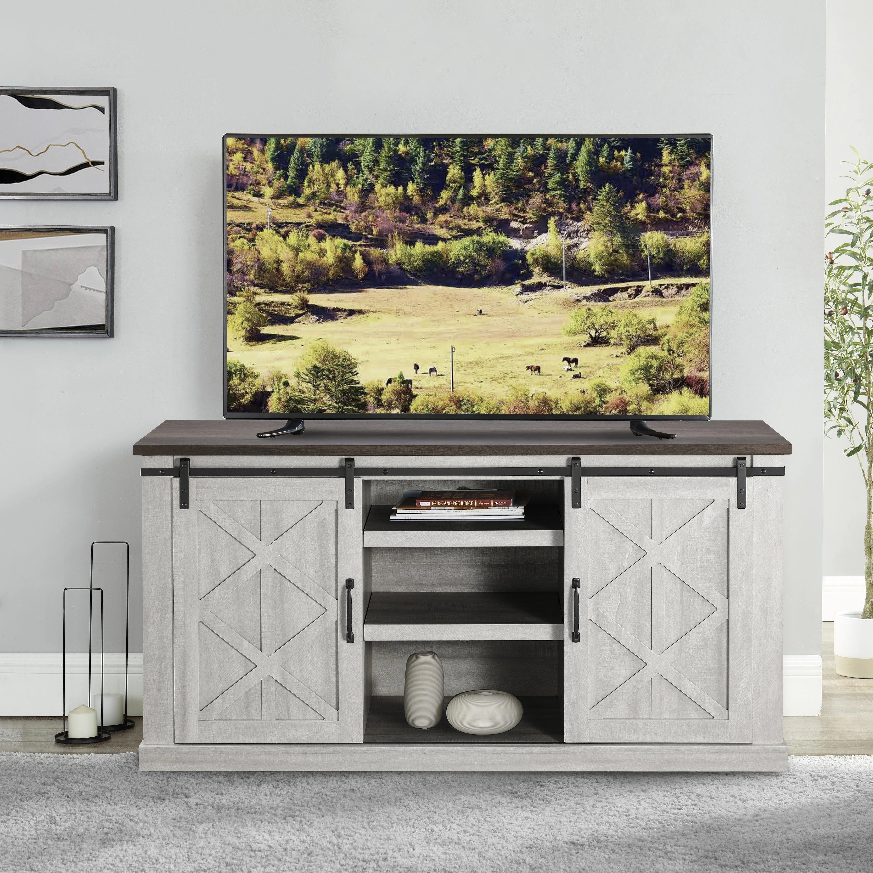 FTS20334 58" TV Stand-White