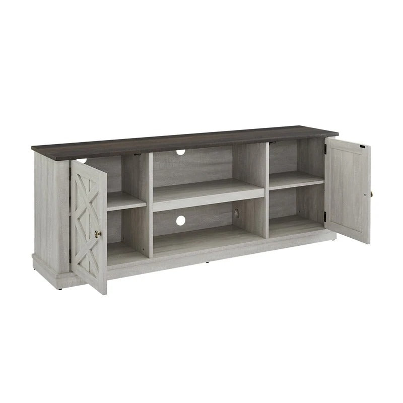 FTS21335 64" TV Stand-OffWhite
