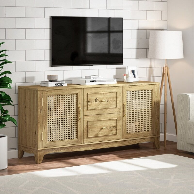 FTS22310 60" TV Stand-Beige