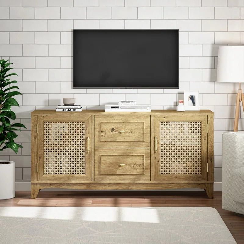 FTS22310 60" TV Stand-Beige