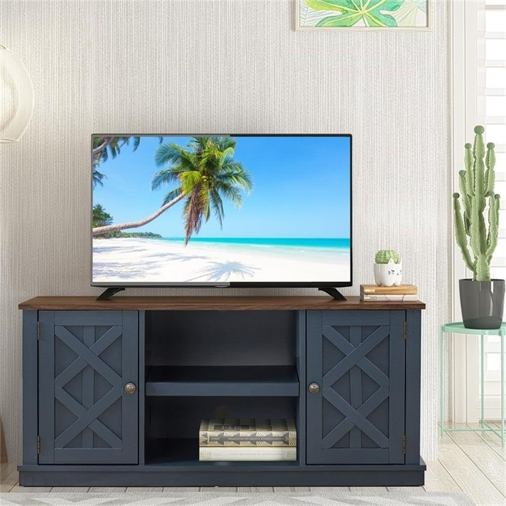 FTS20322 54" TV Stand-Navy