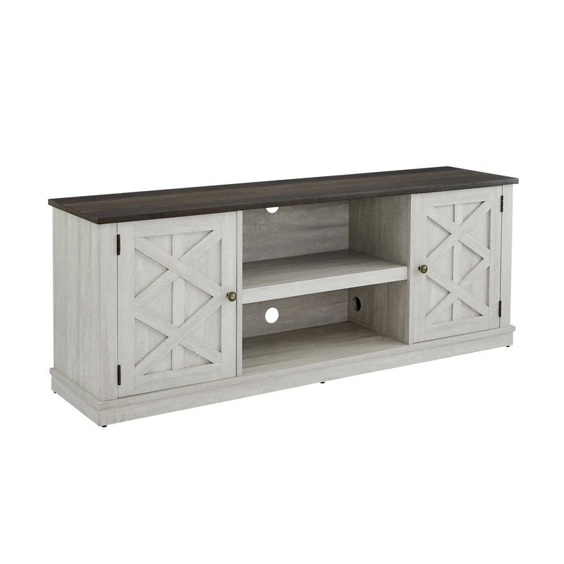 FTS21335 64" TV Stand-OffWhite