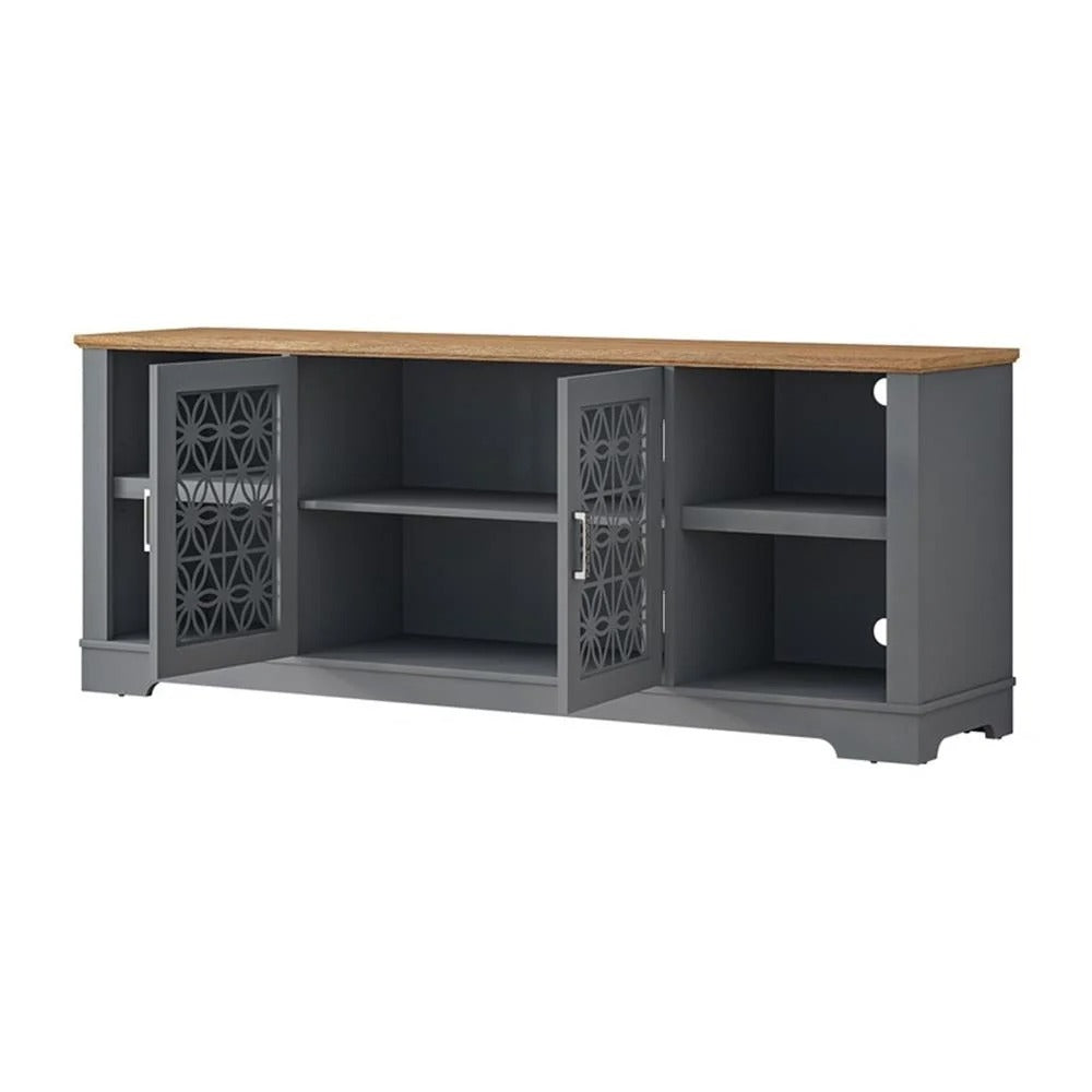 FTS21912 70" TV Stand-Grey