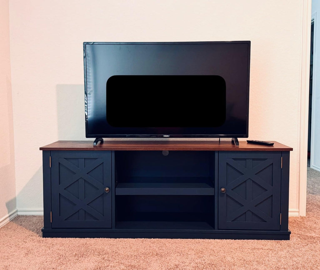 FTS21336 64" TV Stand-Navy