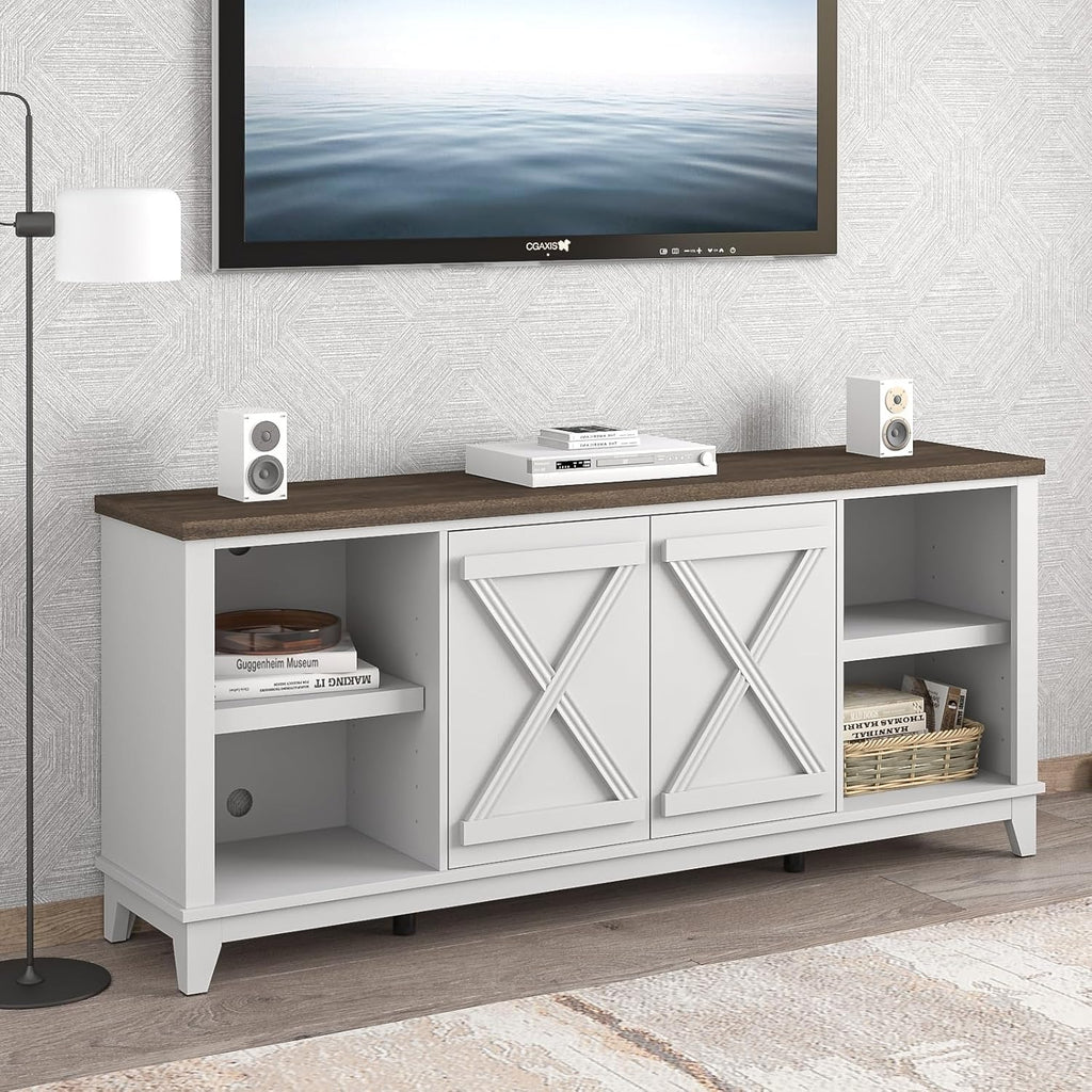FTS23281 70" TV Stand-White