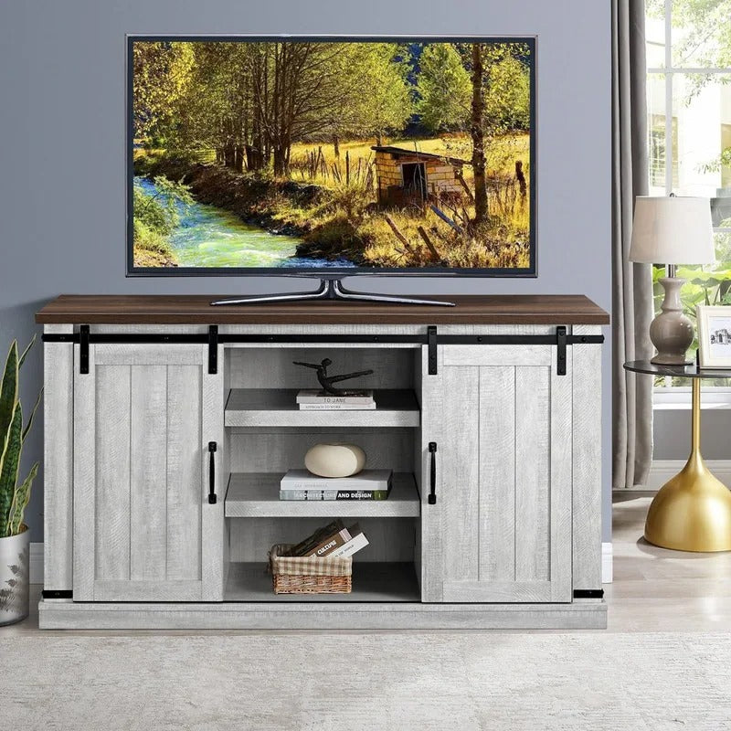 FTS20721 68" TV Stand-Offwhite