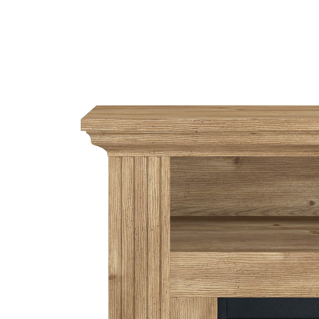 FFP23342 32" Electric Fireplace Mantel-Walnut