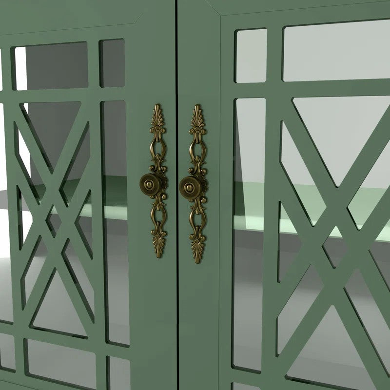 FTS24646 70" TV Stand-Green