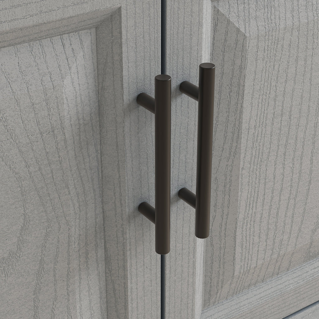 24" FBV24221 Freestanding Bathroom Vanity with Ceramic Top-Grey