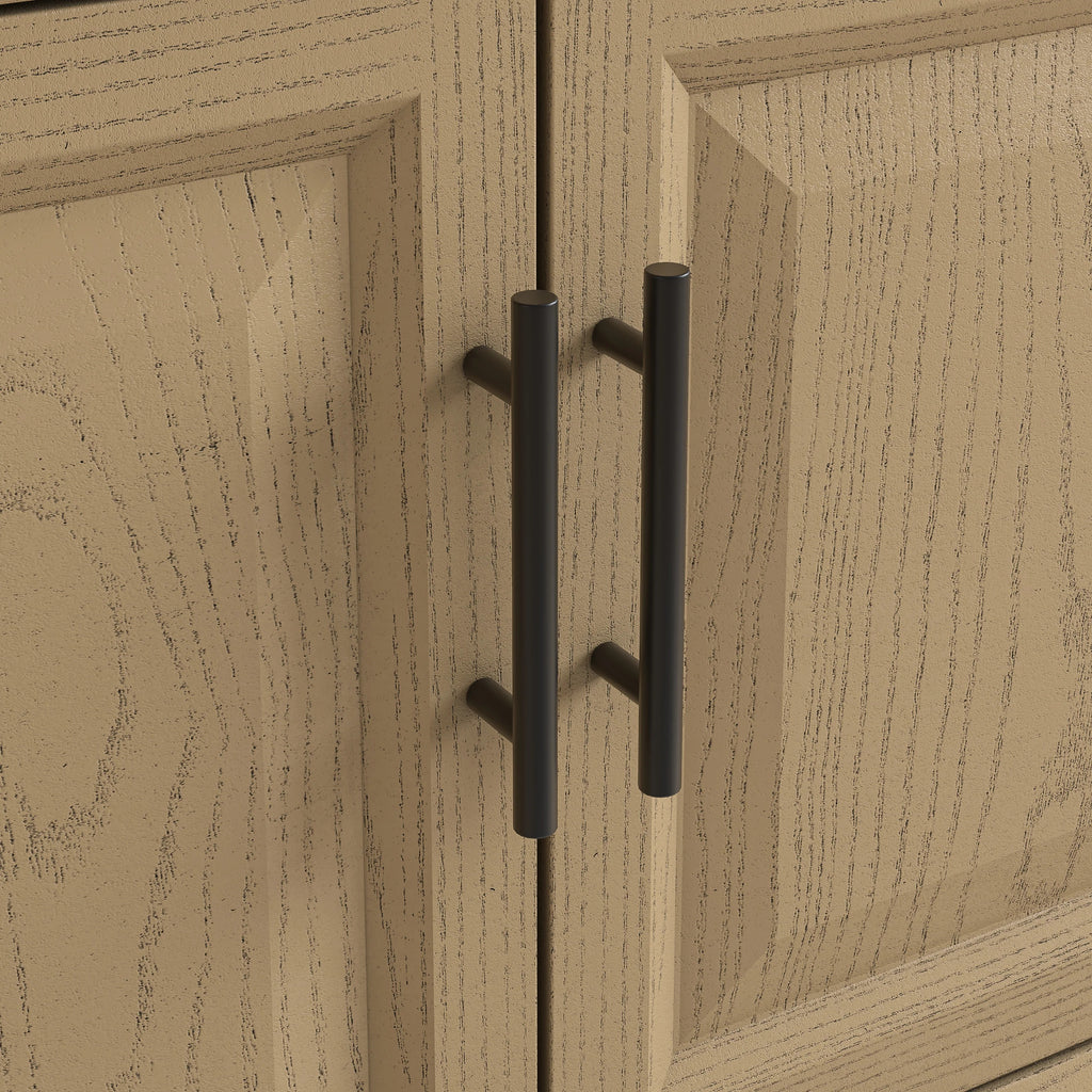 24" FBV24224 Freestanding Bathroom Vanity with Ceramic Top & Faucet-Brown