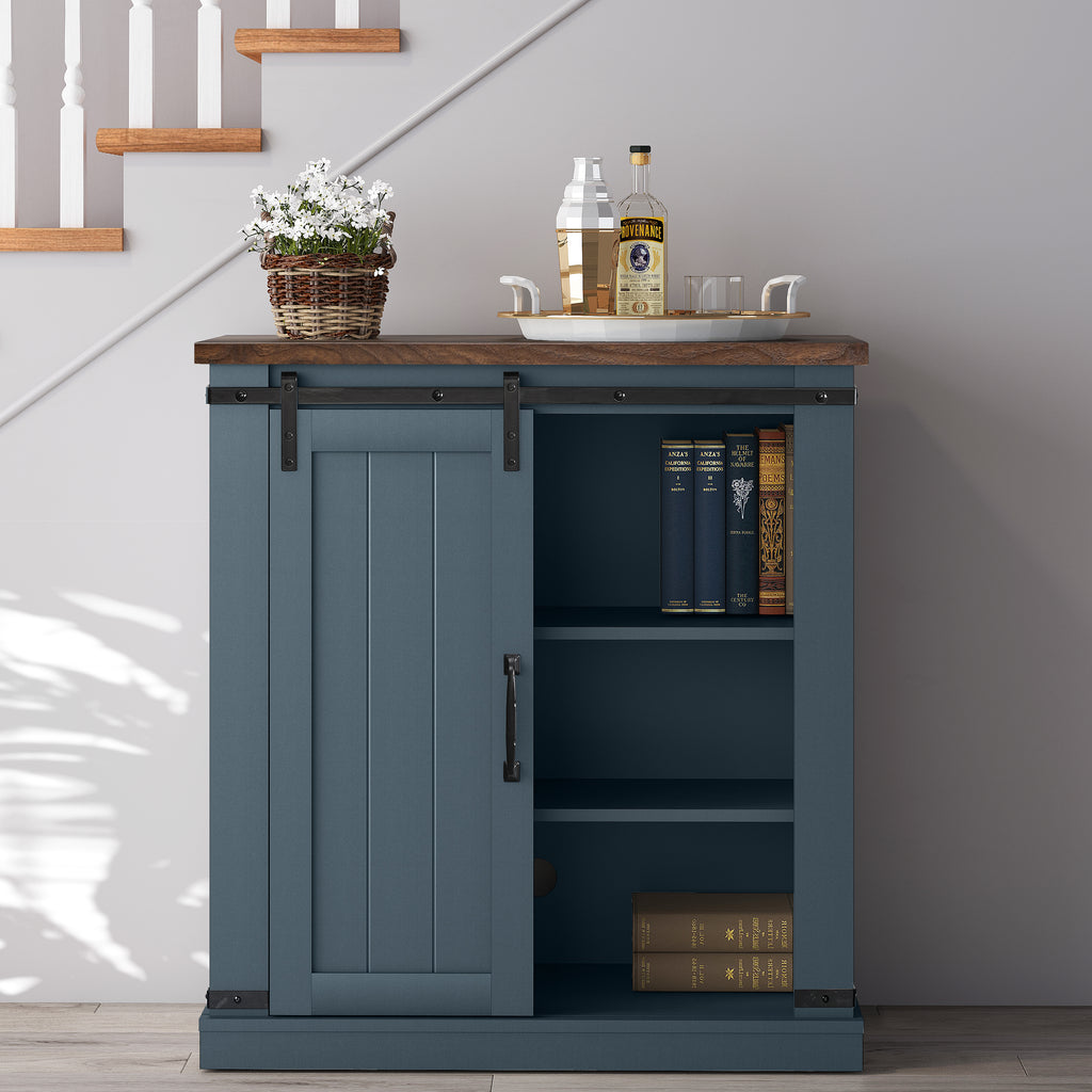 FTS24873 32" TV Stand-Navy