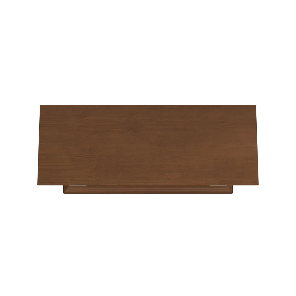 FFP24121 32" Electric Fireplace Mantel with Faux Brick-Brown