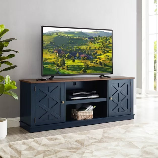FTS21336 64" TV Stand-Navy