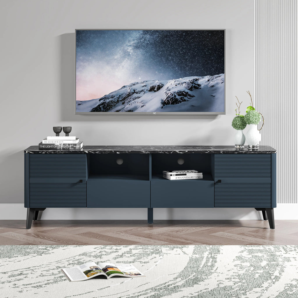 FTS23560 70" TV Stand-Navy