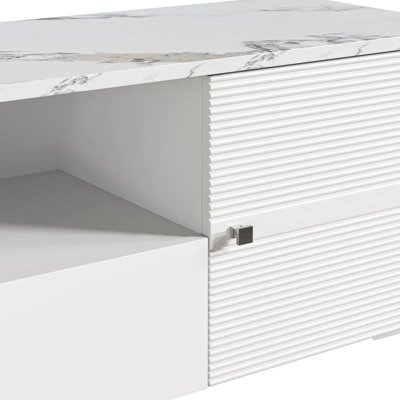 FTS23550 70" TV Stand-White