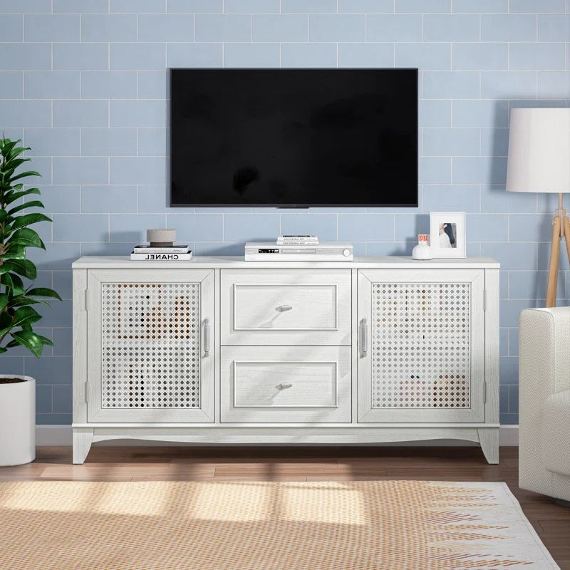 FTS22312 60" TV Stand-White