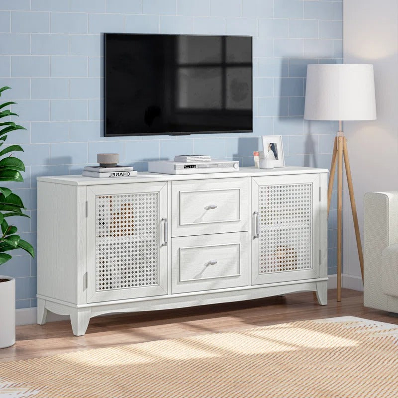 FTS22312 60" TV Stand-White