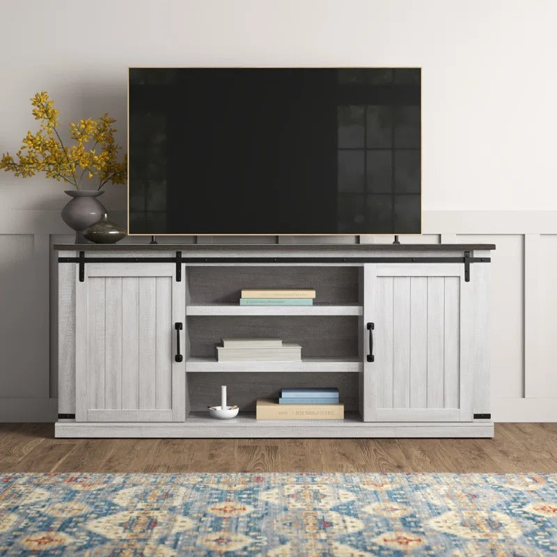 FTS20721 68" TV Stand-Offwhite