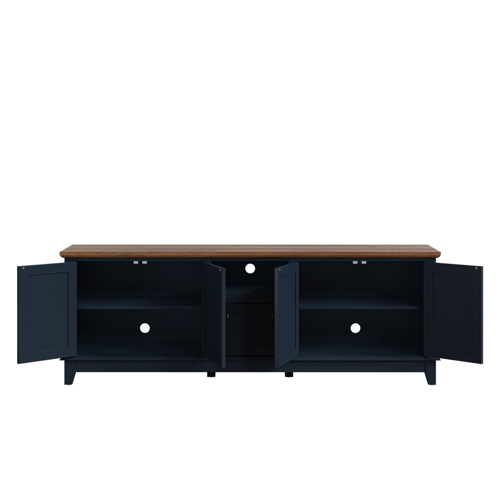 FTS23420 72" TV Stand-Navy