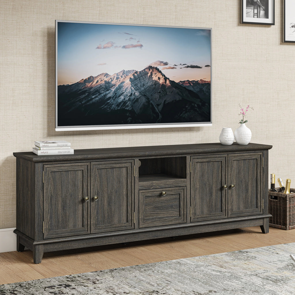 FTS24422 72" TV Stand-Brown