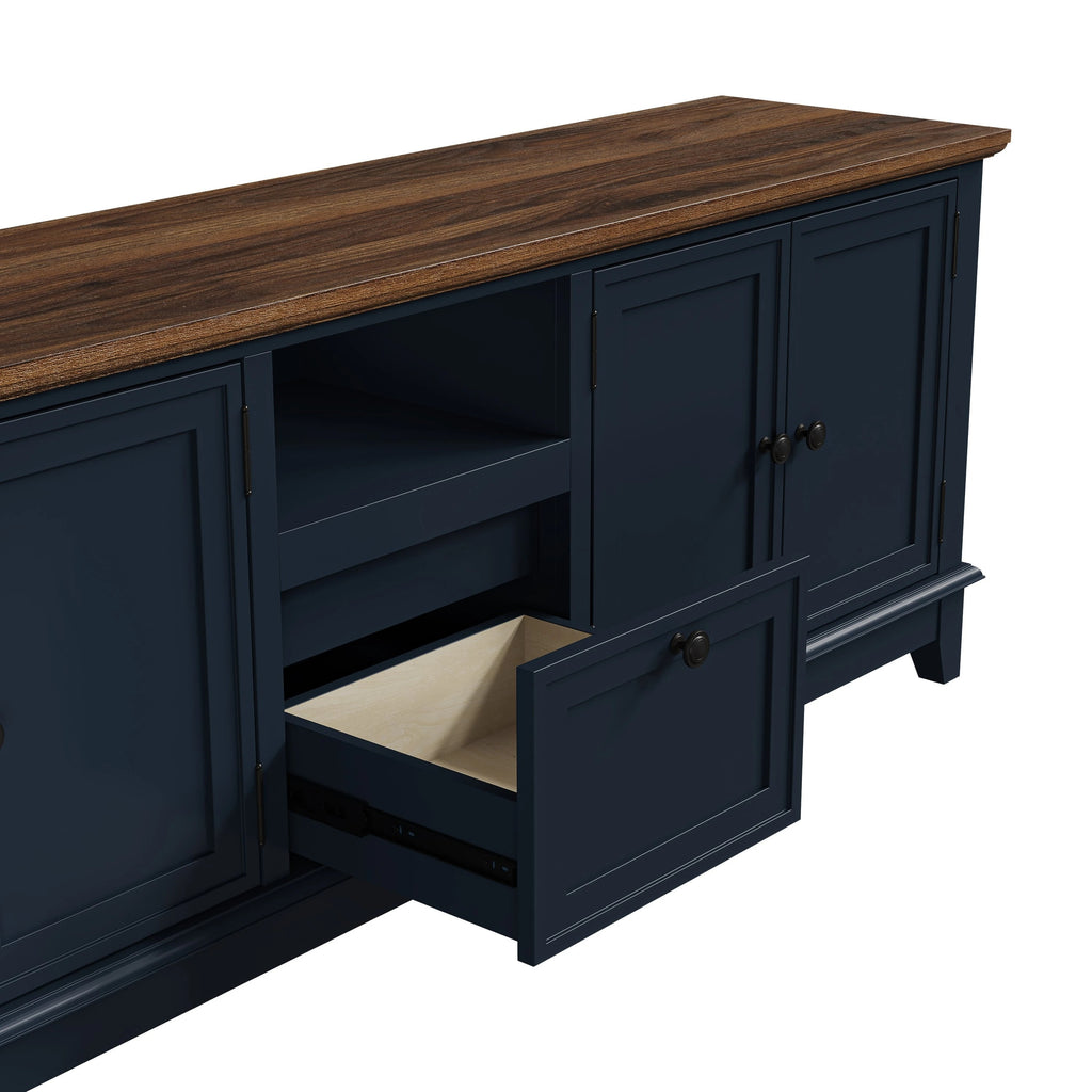 FTS23420 72" TV Stand-Navy