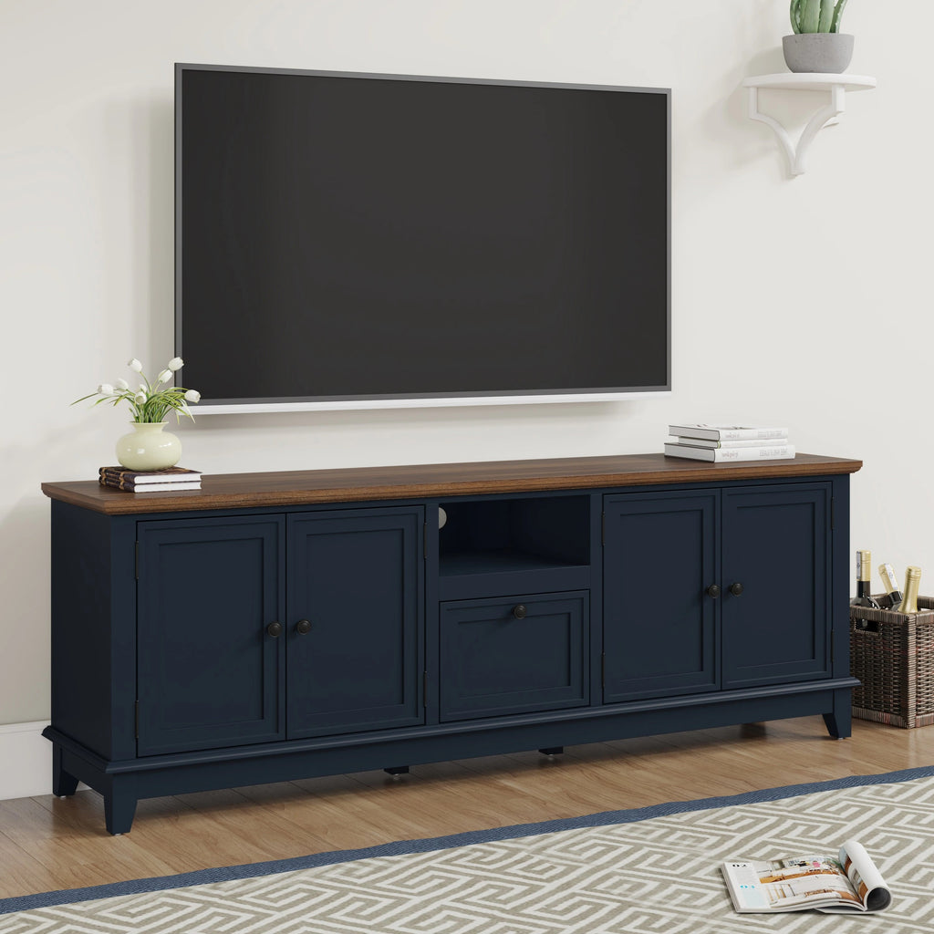 FTS23420 72" TV Stand-Navy