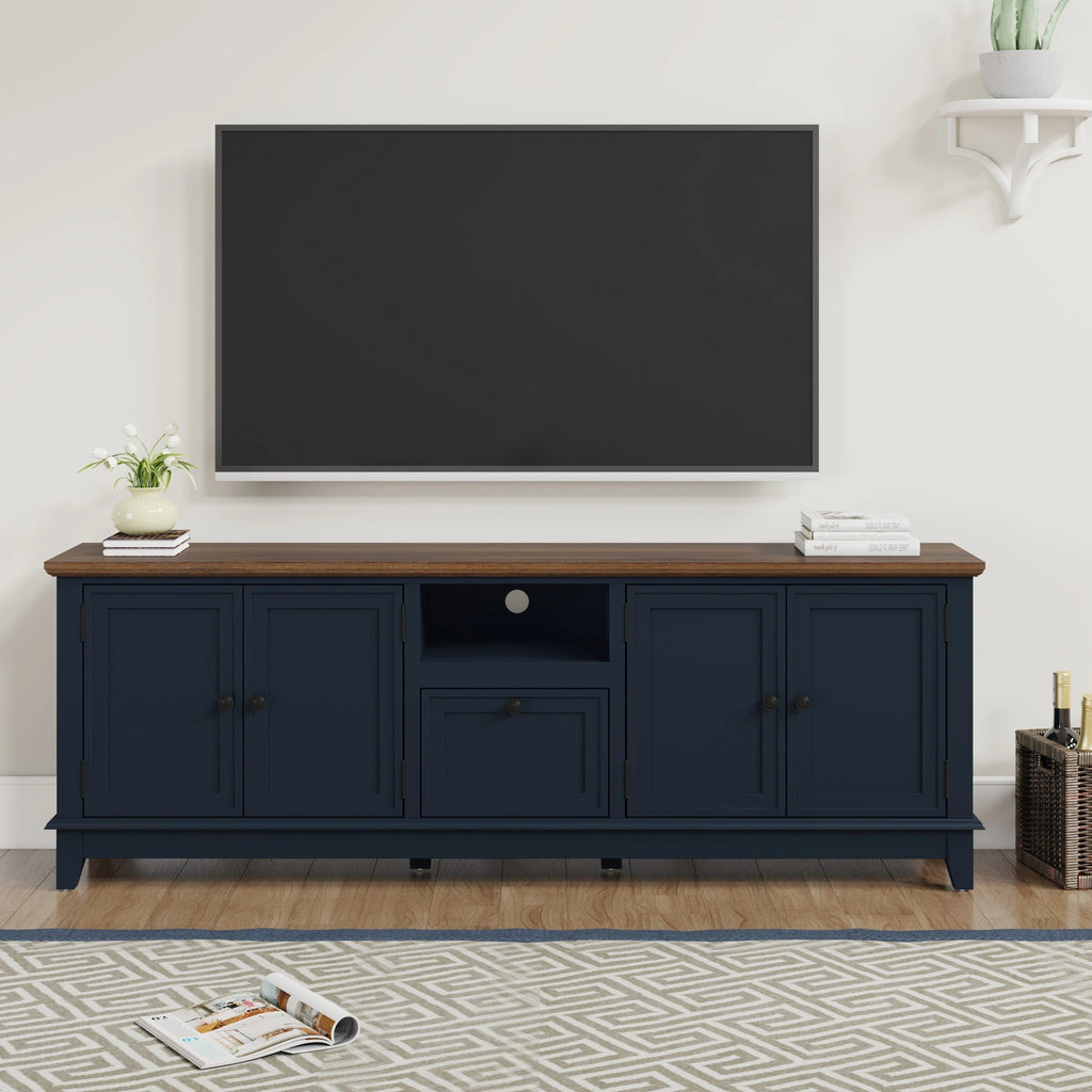 FTS23420 72" TV Stand-Navy