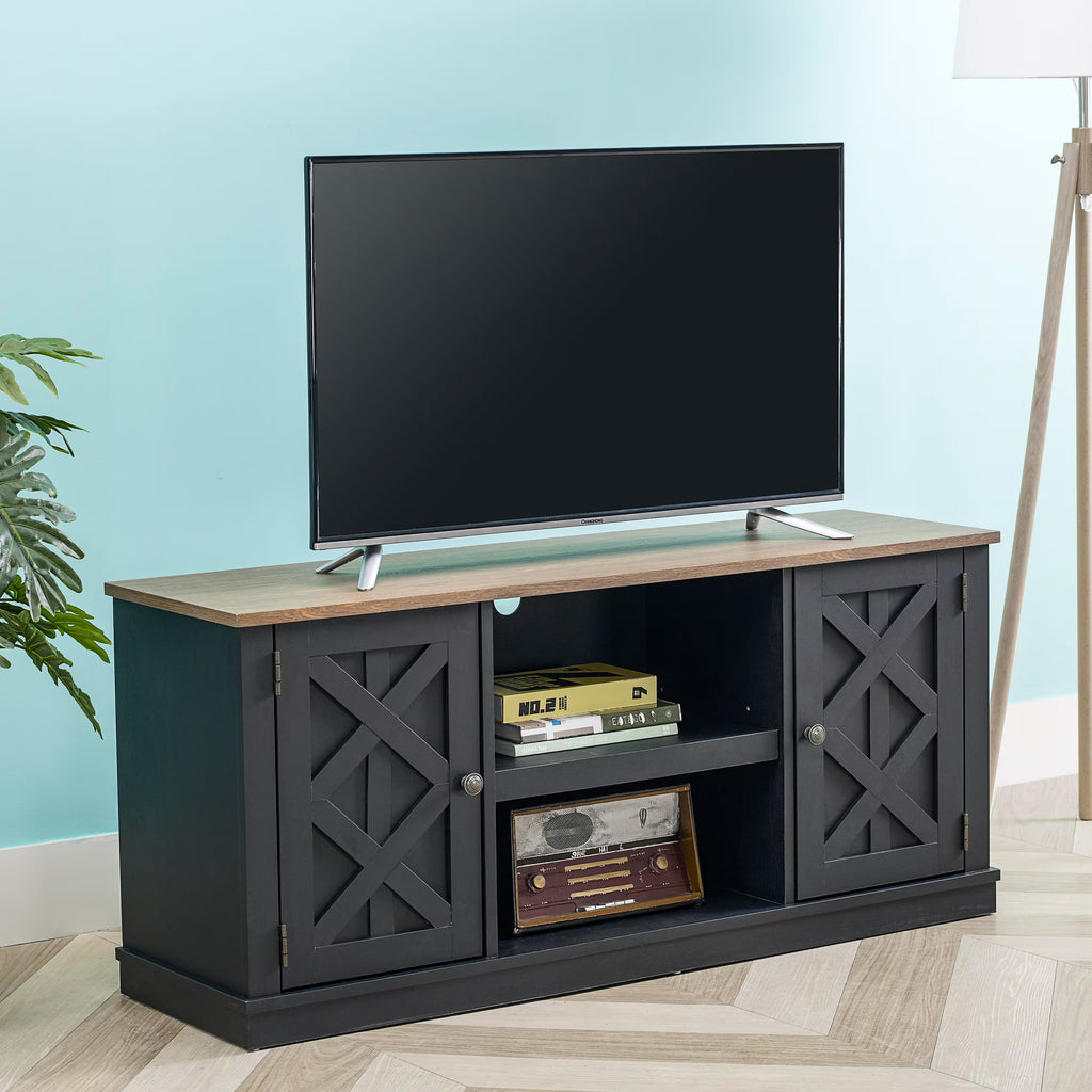 FTS20324 54" TV Stand-Black