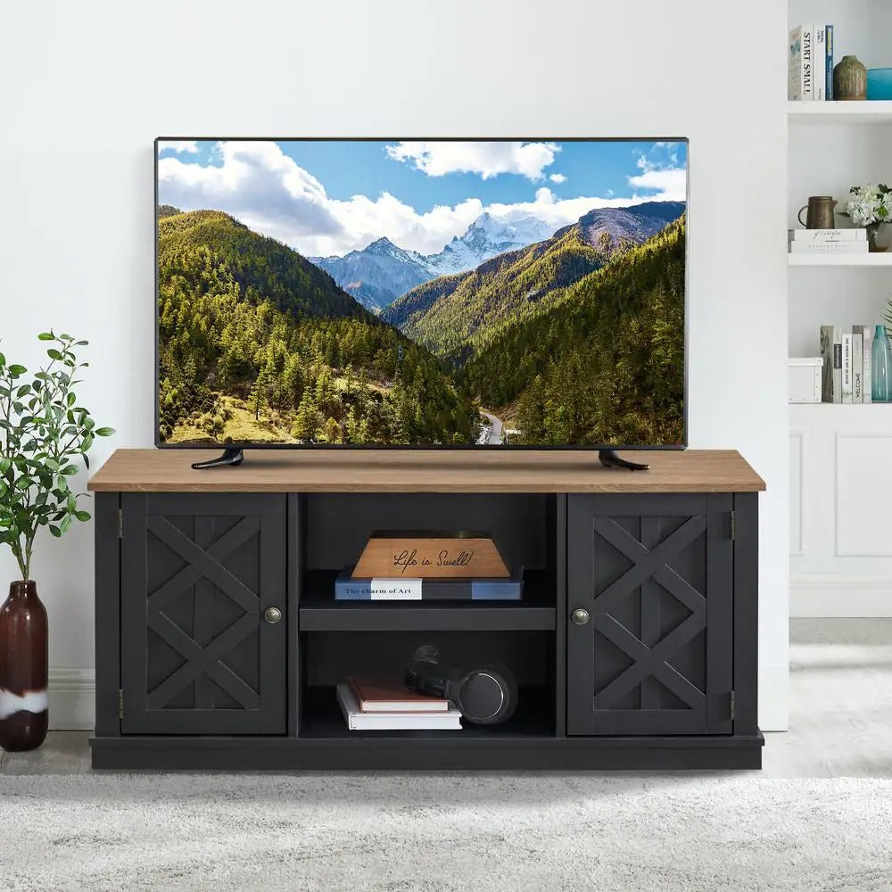 FTS20324 54" TV Stand-Black