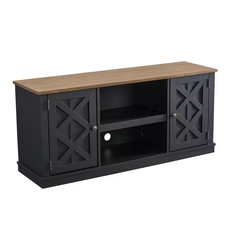 FTS20324 54" TV Stand-Black