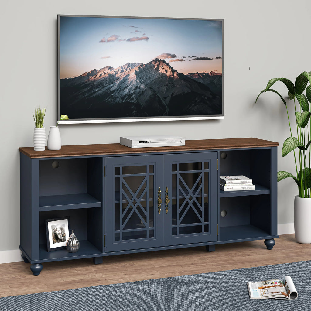 FTS23645 70" TV Stand-Navy