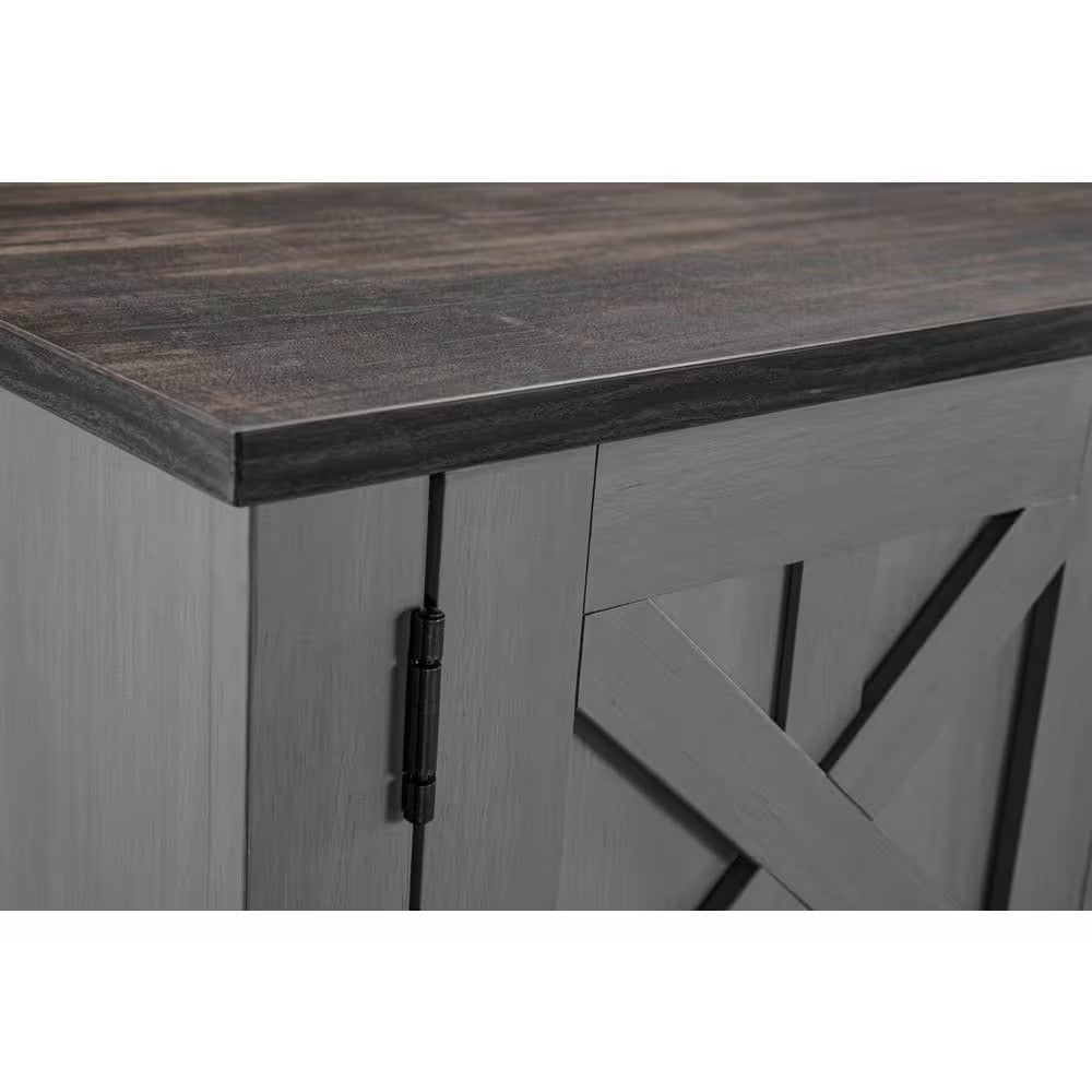 FTS20401 54" TV Stand-Grey