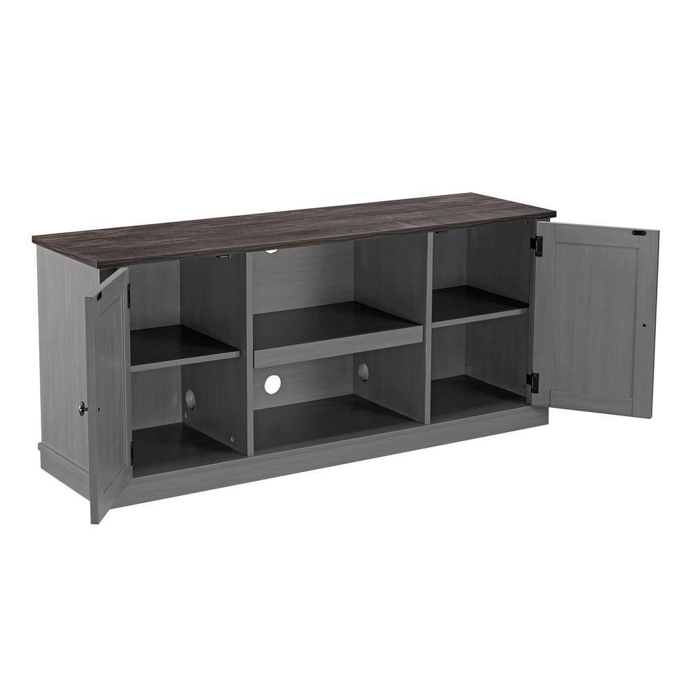 FTS20401 54" TV Stand-Grey